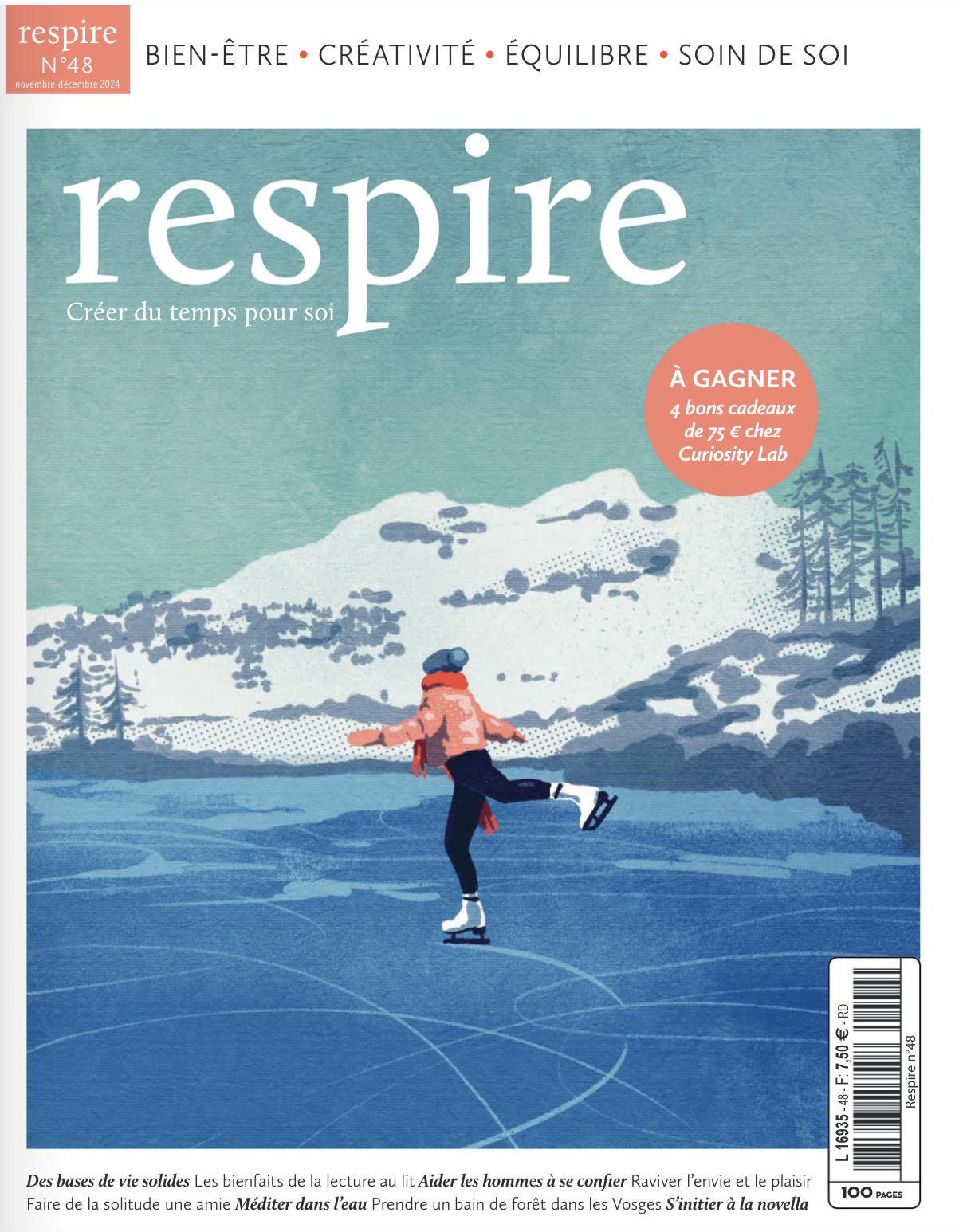 Le nouveau numéro de respire est disponible chez votre marchand de journaux !